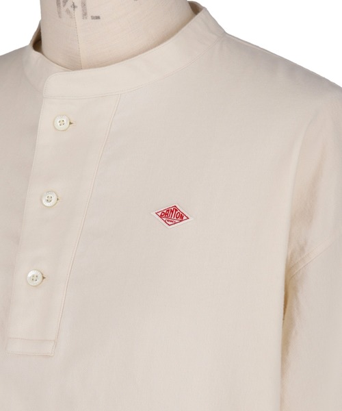 セール】DANTON/ダントン ヘンリーネックプルオーバーシャツ HENLEY