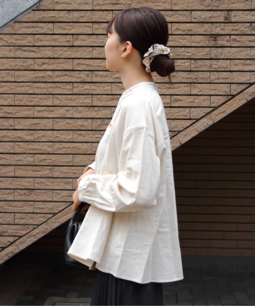 セール】DANTON/ダントン ヘンリーネックプルオーバーシャツ HENLEY