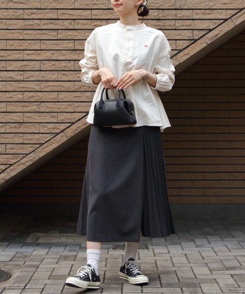 DANTON（ダントン）の「DANTON/ダントン ヘンリーネックプルオーバー