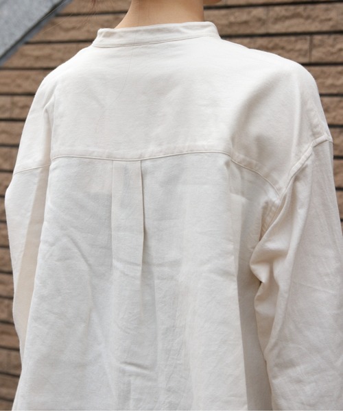 DANTON（ダントン）の「DANTON/ダントン ヘンリーネックプルオーバー