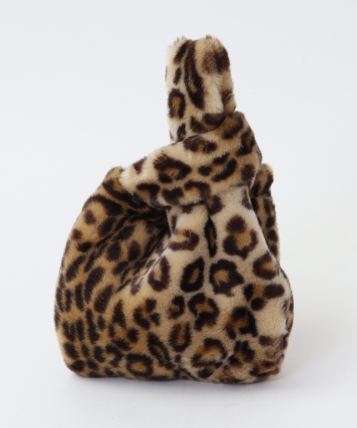 【a point etc】 アポワンウテセ ♡ エコファー レオパード a point etc】 アポワンウテセ ♡ エコファー レオパード