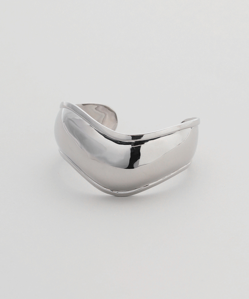 JAMIRAY/ジャミレイ WAVY SILVER BANGLE（ブレスレット