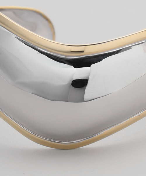 JAMIRAY/ジャミレイ WAVY SILVER BANGLE（ブレスレット）｜JAMIRAY