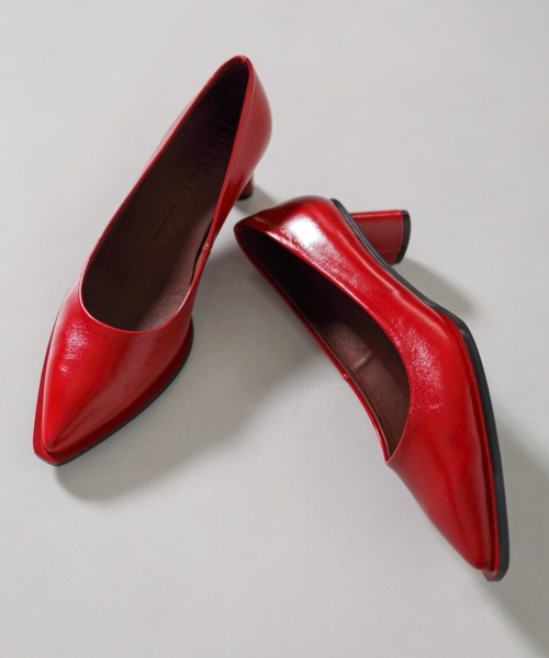 piu comoda（ピュコモダ）の「(piu comoda)ポインテッドパンプス（パンプス・レディース・ブラック/レッド・38/36/37）」の3枚目の写真