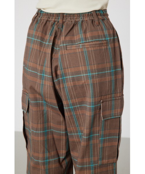 RODEO CROWNS WIDE BOWL（ロデオクラウンズワイドボウル）の「チェックカーゴパンツ（カーゴパンツ・レディース・ブラウン系その他/グリーン系その他/ブルー系その他・FREE）」の15枚目の写真