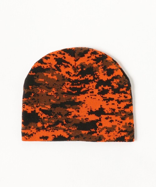 BEAMS(ビームス)の「デジカモ ワッチキャップ(ニットキャップ/ビーニー・メンズ・オレンジ/ダークブラウン/ネイビー・ONE SIZE)」の4枚目の写真