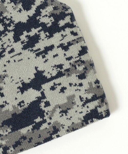 BEAMS(ビームス)の「デジカモ ワッチキャップ(ニットキャップ/ビーニー・メンズ・オレンジ/ダークブラウン/ネイビー・ONE SIZE)」の6枚目の写真