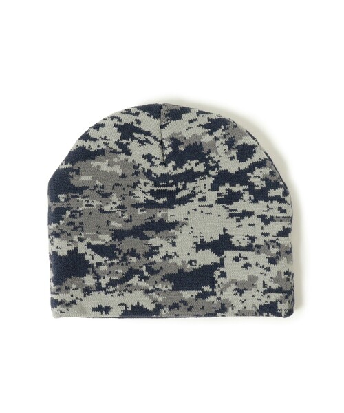 BEAMS(ビームス)の「デジカモ ワッチキャップ(ニットキャップ/ビーニー・メンズ・オレンジ/ダークブラウン/ネイビー・ONE SIZE)」の10枚目の写真