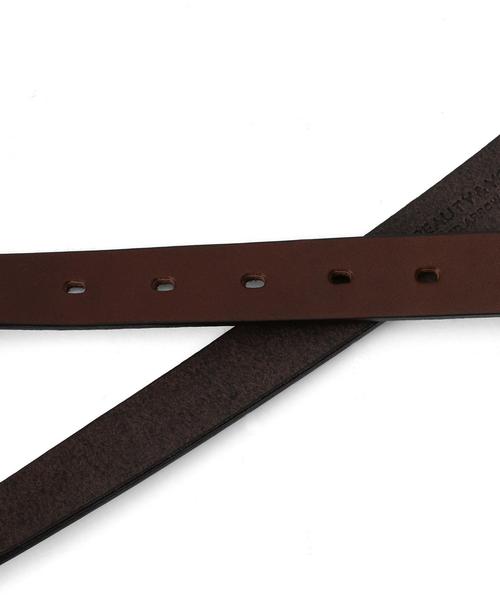 BEAUTY&YOUTH UNITED ARROWS（ビューティーアンドユースユナイテッドアローズ）の「BY レザーシンプルベルト 25mm◆（ベルト・レディース・ブラック/ブラウン・フリー）」の4枚目の写真