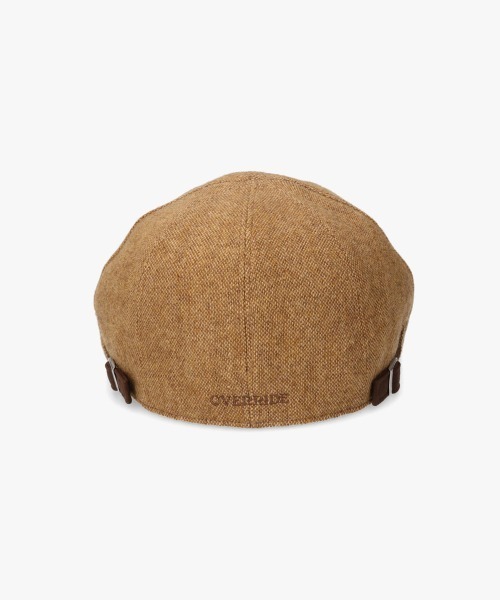 OVERRIDE(オーバーライド)の「OVERRIDE REW TWEED 8P HUNTING / オーバーライド(ハンチング/ベレー帽・メンズ・ネイビー/キャメル/グレー・60cm)」の20枚目の写真