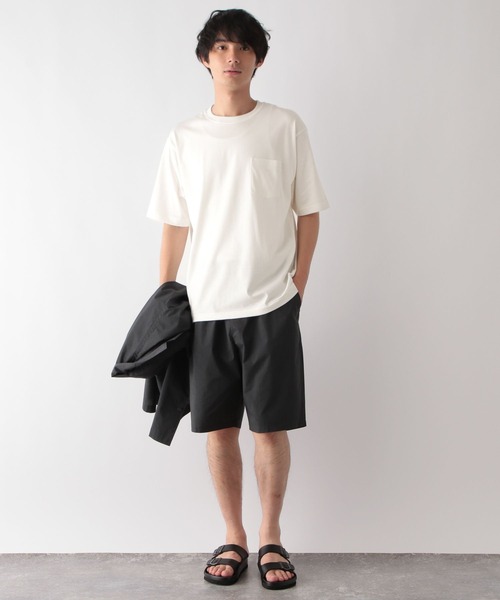 GLOBAL WORK(グローバルワーク)の「汗染み軽減TEE/986813(Tシャツ/カットソー・メンズ・オフホワイト/ライトグレー・SMALL/MEDIUM/LARGE/X-LARGE)」の7枚目の写真
