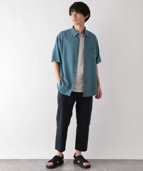 GLOBAL WORK(グローバルワーク)の「汗染み軽減TEE/986813(Tシャツ/カットソー・メンズ・オフホワイト/ライトグレー・SMALL/MEDIUM/LARGE/X-LARGE)」の3枚目の写真