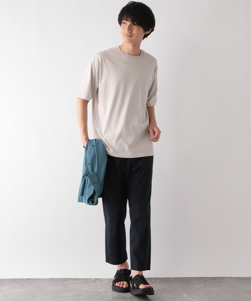 GLOBAL WORK(グローバルワーク)の「汗染み軽減TEE/986813(Tシャツ/カットソー・メンズ・オフホワイト/ライトグレー・SMALL/MEDIUM/LARGE/X-LARGE)」の22枚目の写真