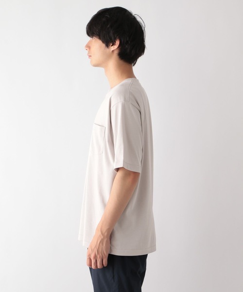 GLOBAL WORK(グローバルワーク)の「汗染み軽減TEE/986813(Tシャツ/カットソー・メンズ・オフホワイト/ライトグレー・SMALL/MEDIUM/LARGE/X-LARGE)」の18枚目の写真