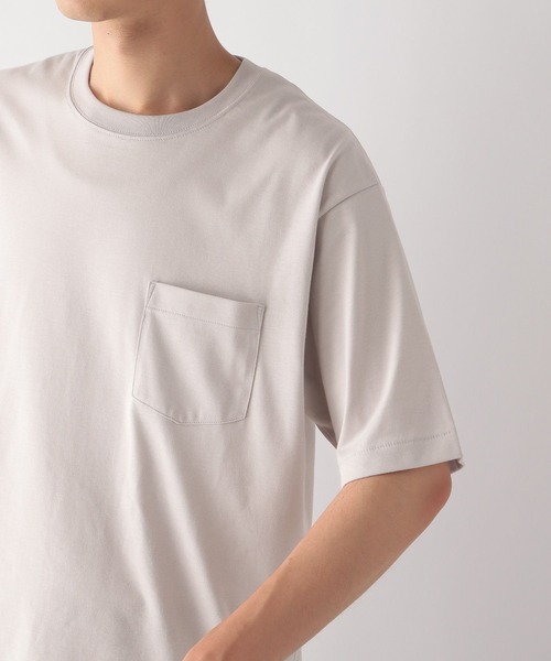 GLOBAL WORK(グローバルワーク)の「汗染み軽減TEE/986813(Tシャツ/カットソー・メンズ・オフホワイト/ライトグレー・SMALL/MEDIUM/LARGE/X-LARGE)」の15枚目の写真