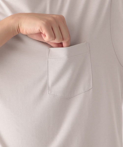 GLOBAL WORK(グローバルワーク)の「汗染み軽減TEE/986813(Tシャツ/カットソー・メンズ・オフホワイト/ライトグレー・SMALL/MEDIUM/LARGE/X-LARGE)」の13枚目の写真
