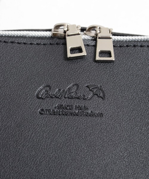 Arnold Palmer（アーノルドパーマー）の「フェイクレザー サコッシュ（ショルダーバッグ・メンズ・ダークグリーン/グレー/ブラック・F）」の9枚目の写真