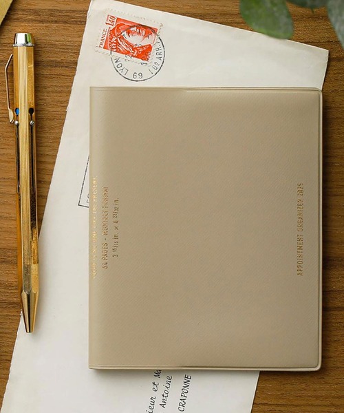 HIGHTIDE（ハイタイド）の「手帳 2025 ハイタイド 2024年10月始まり ホーマ (スクエア マンスリー) 月間 スケジュール帳 ダイアリー ミニ（手帳/メモ帳・レディース・グレー/ワイン/ブルーグリーン/アイボリー/ベージュ・FREE）」の3枚目の写真