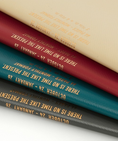 HIGHTIDE（ハイタイド）の「手帳 2025 ハイタイド 2024年10月始まり ホーマ (スクエア マンスリー) 月間 スケジュール帳 ダイアリー ミニ（手帳/メモ帳・レディース・グレー/ワイン/ブルーグリーン/アイボリー/ベージュ・FREE）」の7枚目の写真