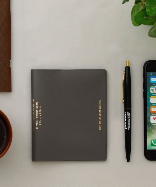 HIGHTIDE（ハイタイド）の「手帳 2025 ハイタイド 2024年10月始まり ホーマ (スクエア マンスリー) 月間 スケジュール帳 ダイアリー ミニ（手帳/メモ帳・レディース・グレー/ワイン/ブルーグリーン/アイボリー/ベージュ・FREE）」の8枚目の写真