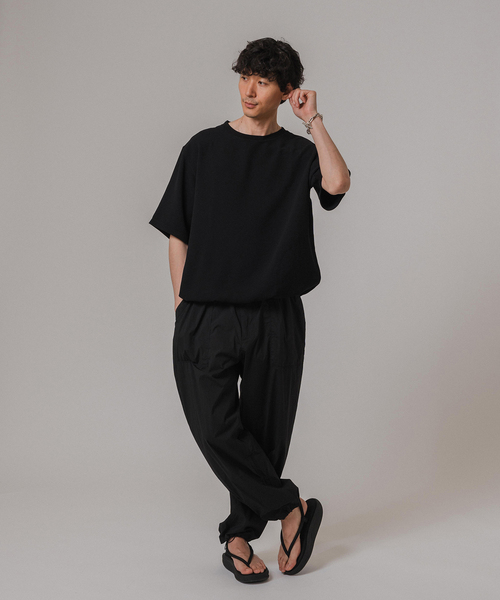 EDIFICE（エディフィス）の「ドライクール ストレッチ Tシャツ（Tシャツ/カットソー・メンズ・ブラック/ネイビー・LARGE/MEDIUM/SMALL）」の12枚目の写真