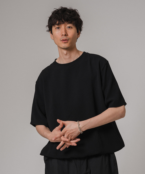 EDIFICE（エディフィス）の「ドライクール ストレッチ Tシャツ（Tシャツ/カットソー・メンズ・ブラック/ネイビー・LARGE/MEDIUM/SMALL）」の15枚目の写真
