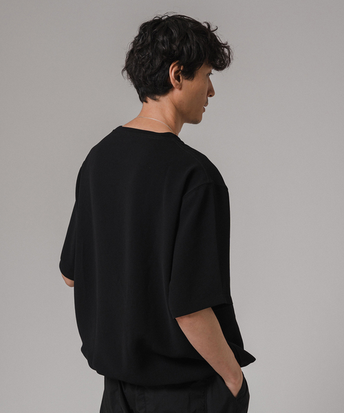 EDIFICE（エディフィス）の「ドライクール ストレッチ Tシャツ（Tシャツ/カットソー・メンズ・ブラック/ネイビー・LARGE/MEDIUM/SMALL）」の19枚目の写真