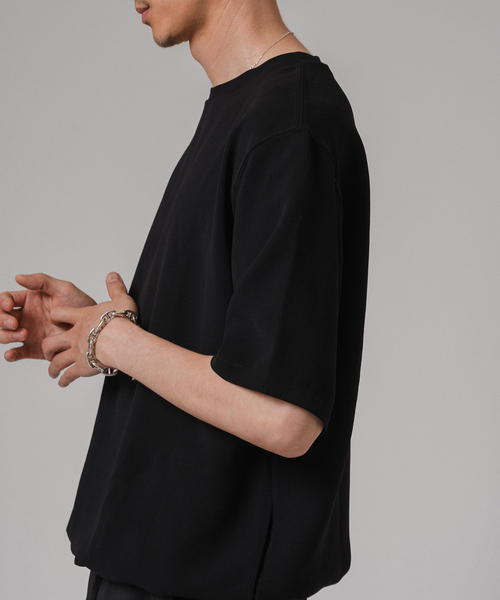EDIFICE（エディフィス）の「ドライクール ストレッチ Tシャツ（Tシャツ/カットソー・メンズ・ブラック/ネイビー・LARGE/MEDIUM/SMALL）」の22枚目の写真
