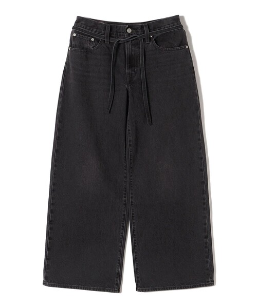 LEVI'S リーバイス デニムパンツ 黒系 33(L位) 3100525Y0183 3-8D2 Levi's/リーバイス XL STRAIGHT レディース（デニムパンツ