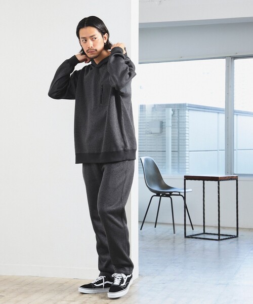 B:MING by BEAMS（ビーミングバイビームス）の「ライトフリース フーデッド パーカ（パーカー・メンズ・ライトグレー/ネイビー/チャコールグレー・SMALL/MEDIUM/LARGE/X-LARGE）」の12枚目の写真