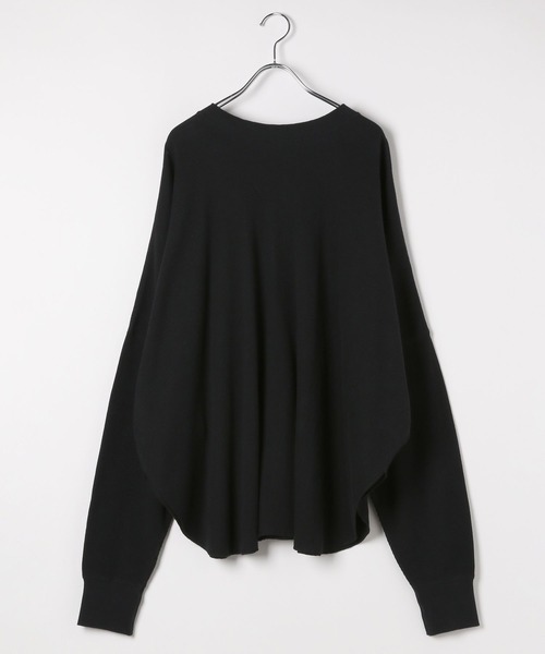 HEREIAM（ヘレイアム）の「【HEREIAM】1枚で季節横断！/ワッフル2WAYカーディガン（カーディガン/ボレロ・レディース・ブラック/オフホワイト/チャコール/杢グレー/ブラウン/アイボリー/パープル・FREE）」の15枚目の写真