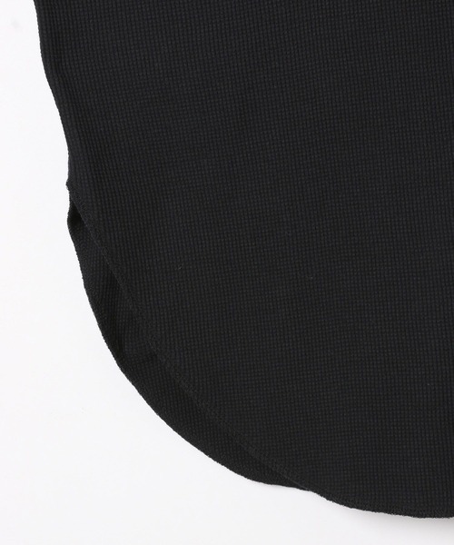 HEREIAM（ヘレイアム）の「【HEREIAM】1枚で季節横断！/ワッフル2WAYカーディガン（カーディガン/ボレロ・レディース・ブラック/オフホワイト/チャコール/杢グレー/ブラウン/アイボリー/パープル・FREE）」の19枚目の写真