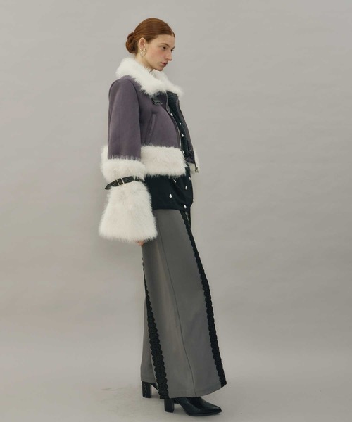 セール】ボリュームファームートンコート（ムートンコート）｜VIOLETTA
