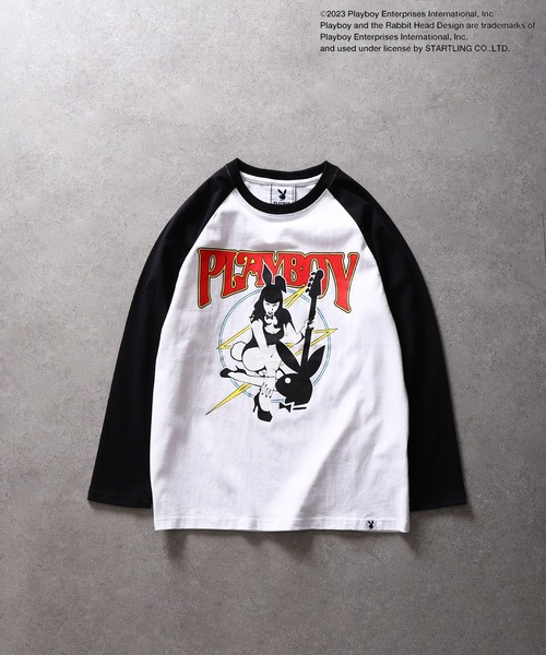 PLAYBOY プレイボーイ ロングTシャツ WESTSEA] 商品詳細