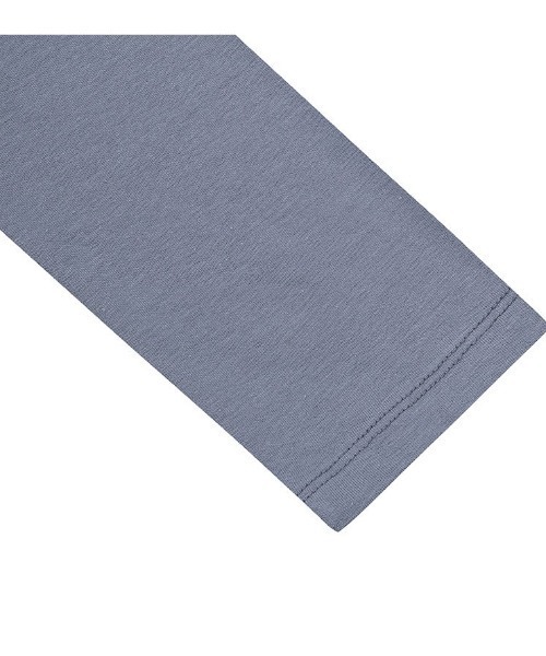 muahmuah（ムーアムーア）の「A'GEM/9 × .kom 『muah muah/ムーアムーア』 LOGO STITCH V-NECK LONG SLEEVE/ロゴステッチVネックロングシャツ（Tシャツ/カットソー・レディース・ブラック/ホワイト/ブルー・FREE）」の20枚目の写真