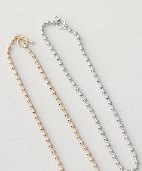 AMERICAN HOLIC(アメリカンホリック)の「ボールチェーンマンテルネックレス(ネックレス・レディース・ゴールド/シルバー・FREE)」の10枚目の写真