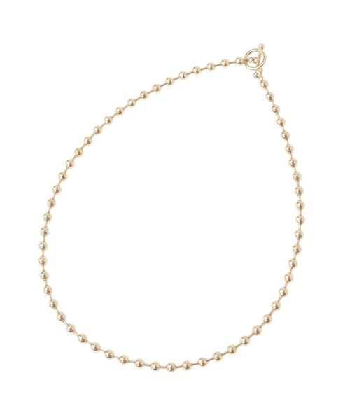 AMERICAN HOLIC(アメリカンホリック)の「ボールチェーンマンテルネックレス(ネックレス・レディース・ゴールド/シルバー・FREE)」の12枚目の写真