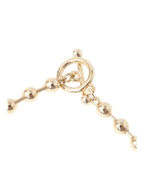 AMERICAN HOLIC(アメリカンホリック)の「ボールチェーンマンテルネックレス(ネックレス・レディース・ゴールド/シルバー・FREE)」の6枚目の写真