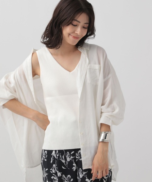 Elura（エルーラ）の「前後2WAYニットタンク/140940（タンクトップ・レディース・ブラック/ブラウン系その他/ホワイト・FREE）」の16枚目の写真