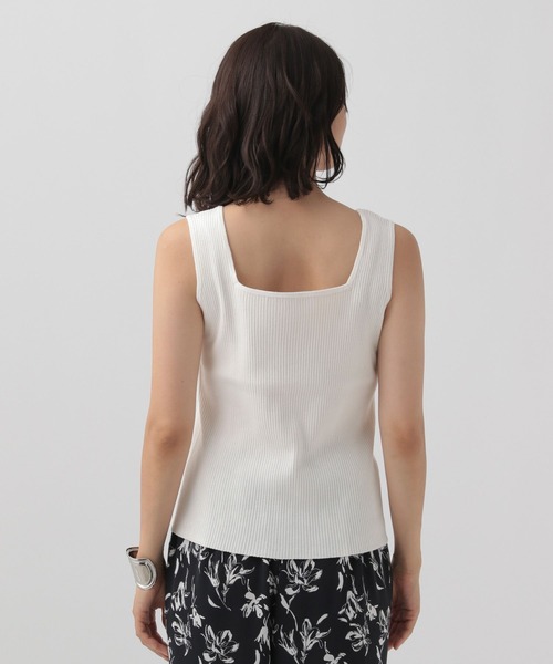 Elura（エルーラ）の「前後2WAYニットタンク/140940（タンクトップ・レディース・ブラック/ブラウン系その他/ホワイト・FREE）」の14枚目の写真