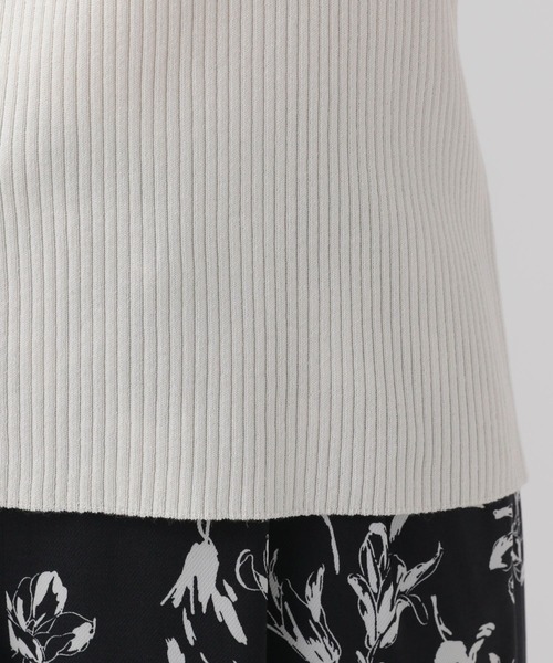 Elura（エルーラ）の「前後2WAYニットタンク/140940（タンクトップ・レディース・ブラック/ブラウン系その他/ホワイト・FREE）」の7枚目の写真