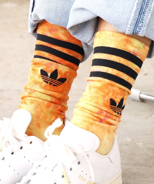 adidas/アディダス HERI TIE DYE HCR 2PP ソックス（ソックス/靴下