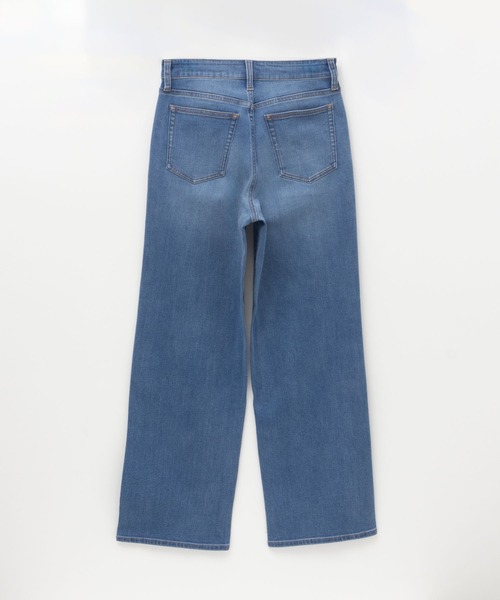 NAVY(ネイビー)の「NAVY 毎日はきたくなるデニム「マイデニ」 ワイドデニムパンツ(デニムパンツ・レディース・ブラック/ライトインディゴブルー/ダークブルー・S/M/L/XS)」の18枚目の写真