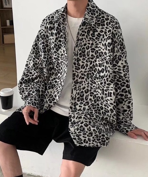 MGV（エムジーヴィー）の「長袖シャツ（シャツ/ブラウス・メンズ・ブラック・LARGE）」の6枚目の写真