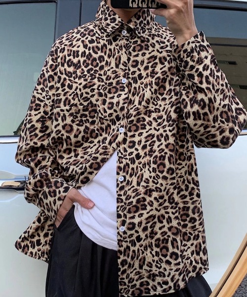 MGV（エムジーヴィー）の「長袖シャツ（シャツ/ブラウス・メンズ・ブラック・LARGE）」の8枚目の写真