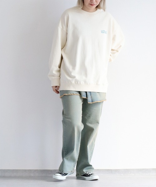 SMURFS/スマーフ】クルーネックスウェット（スウェット）｜cepo（セポ