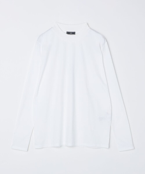 SHIPS（シップス）の「SHIPS: ALBINI モックネック ロングスリーブ Tシャツ（Tシャツ/カットソー・メンズ・ネイビー/ホワイト/ブラック/ダークブルー・MEDIUM/LARGE/SMALL/X-LARGE）」の7枚目の写真