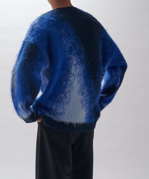 Lui's（ルイス）の「グラデシャギーニット（ニット/セーター・メンズ・グレー/ブルー/レッド・FREE）」の13枚目の写真