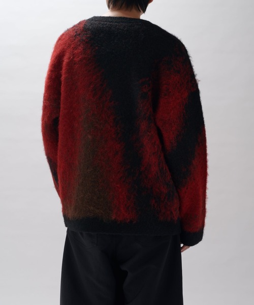 Lui's（ルイス）の「グラデシャギーニット（ニット/セーター・メンズ・グレー/ブルー/レッド・FREE）」の18枚目の写真