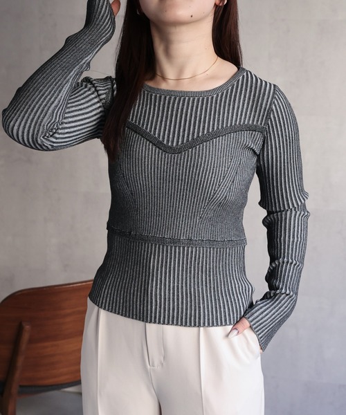 【TODAYFUL】リブニットビスチェ/Cグレー 楽天市場】ビスチェ（ブランドトゥデイフル）（ニット・セーター